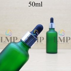 Chai tinh dầu phun mờ nắp bóp khoen nhôm 50ml