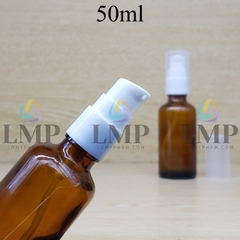 Chai tinh dầu đầu xịt giọt KO viền 50ml