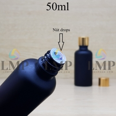 Chai tinh dầu phun mờ nắp xi KO viền 50ml