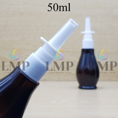 Chai đèn dầu xịt mũi vuông thẳng 50ml