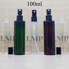 Chai PET vai ngang đầu nhôm giọt cao 100ml