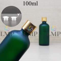 Chai tinh dầu phun mờ nắp sọc 100ml