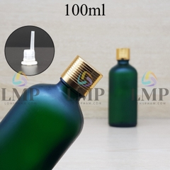 Chai tinh dầu phun mờ nắp sọc 100ml