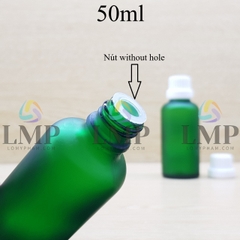 Chai tinh dầu phun mờ nắp dày 50ml