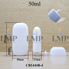 Tuýp kem chống nắng oval 30ml 50ml