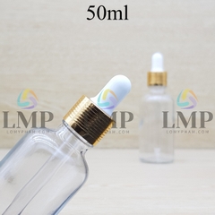 Chai tinh dầu nắp bóp khoen nhôm 50ml
