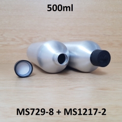 Chai nhôm nắp child resistant 500ml