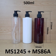 Chai PET 500ml cổ 28 vòi van