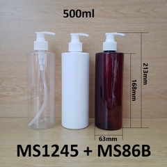 Chai PET 500ml cổ 28 vòi van