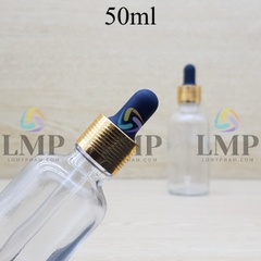 Chai tinh dầu nắp bóp khoen nhôm 50ml