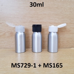 Chai nhôm nắp bật 30ml