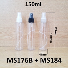 Chai trong vai ngang xịt phun sương 150ml