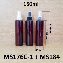 Chai nâu vai ngang xịt phun sương 150ml