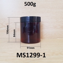 Hũ PET nâu 500g