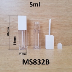 Lip HNH thân trong nắp trắng 5ml