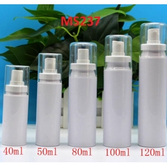 Chai PET trắng đục phun sương