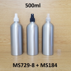Chai nhôm phun sương 500ml