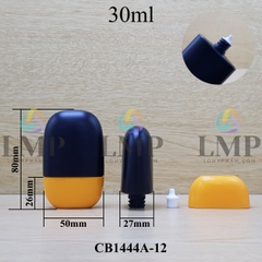 Tuýp kem chống nắng oval 30ml 50ml