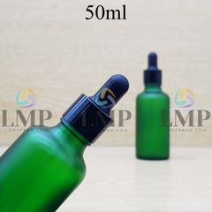 Chai tinh dầu phun mờ nắp bóp khoen nhôm 50ml