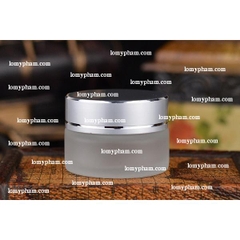 Hũ thủy tinh nắp bạc 20g