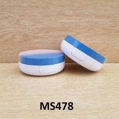 Hộp phấn màu hồng xanh