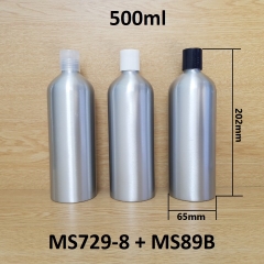 Chai nhôm nắp nhấn 500ml