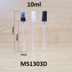 Chai TT thân trong phun sương nhựa 10ml