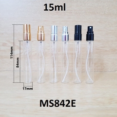 Chai TT trong 15ml nắp xi