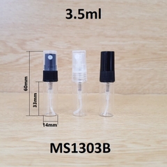 Chai TT thân trong phun sương nhựa 3.5ml