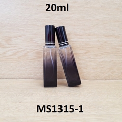 Chai vuông phun sương ombre nắp 2 VIỀN 20ml