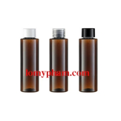 Chai nâu đất vai ngang nắp vặn 100ml