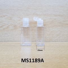 Chai trong nắp bật trong 30ml