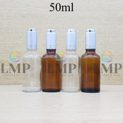 Chai tinh dầu nắp nhấn 50ml