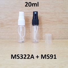 Chai vai ngang phun sương 20ml