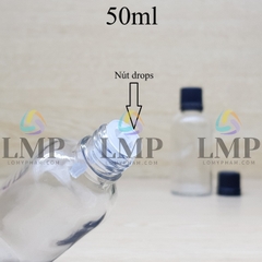 Chai tinh dầu nắp nhựa mỏng 50ml