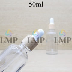 Chai tinh dầu nắp bóp khoen vân gỗ 50ml
