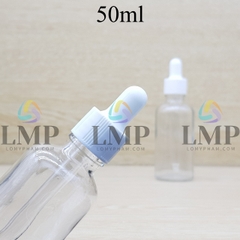Chai tinh dầu nắp bóp khoen nhựa sọc 50ml