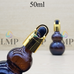Chai hồ lô nắp bóp quai xách 50ml