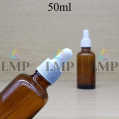 Chai tinh dầu nắp bóp khoen nhựa sọc 50ml