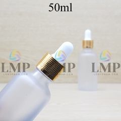 Chai tinh dầu phun mờ nắp bóp khoen nhôm 50ml