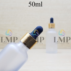 Chai tinh dầu phun mờ nắp bóp khoen nhôm 50ml