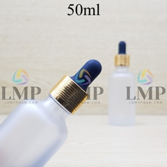 Chai tinh dầu phun mờ nắp bóp khoen nhôm 50ml