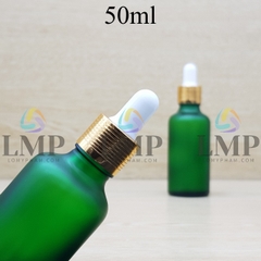 Chai tinh dầu phun mờ nắp bóp khoen nhôm 50ml