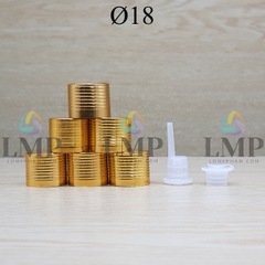 Nắp sọc Ø18 ( kèm nút chặn )