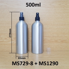 Chai nhôm xịt phun sương 500ml