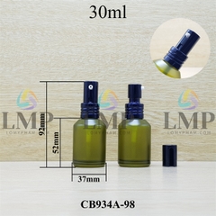 Chai thủy tinh vát đầu nhôm giọt cao 30ml