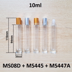 Chai lăn tròn bi nhựa 10ml