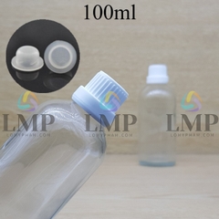 Chai tinh dầu nắp dày 100ml