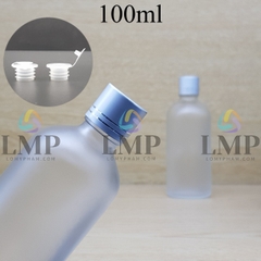 Chai tinh dầu phun mờ nắp xi 2 viền 100ml