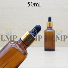 Chai tinh dầu nắp bóp khoen nhôm 50ml